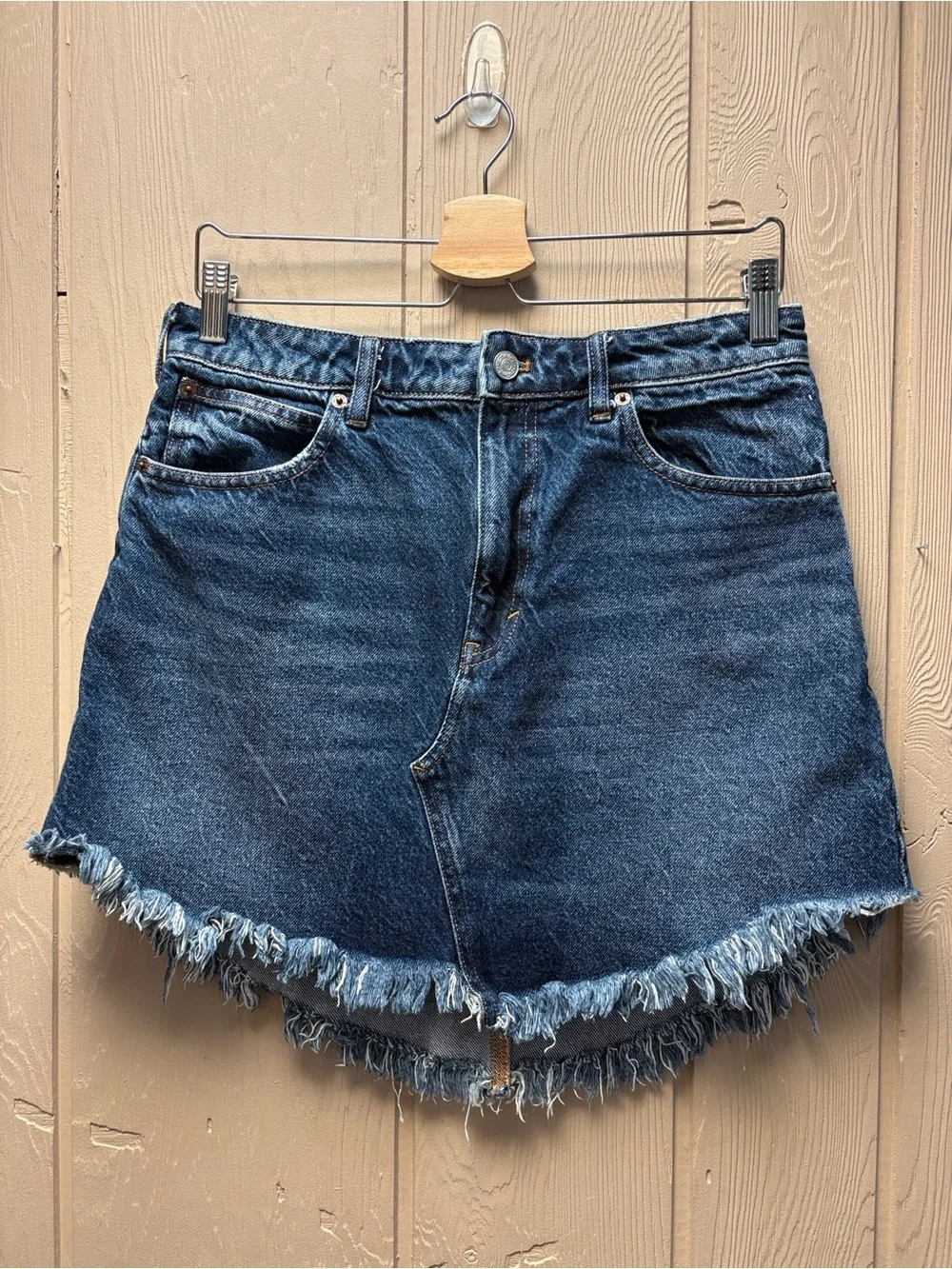 We The Free Jean Skirt